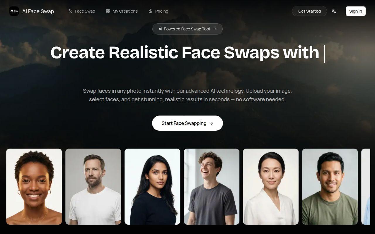 AI Face Swap screenshot